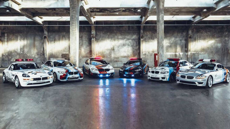 BMW tung video khoe dàn xe safety car tại MotoGP BMW tung video khoe dàn xe safety car tại MotoGP
