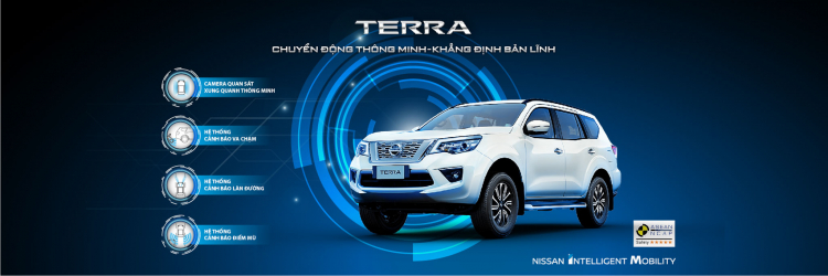 Nissan Terra - Mẫu SUV thông minh, an toàn và mạnh mẽ