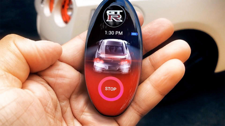 [Video] Lộ ý tưởng smartkey tuyệt đẹp của Nissan GT-R