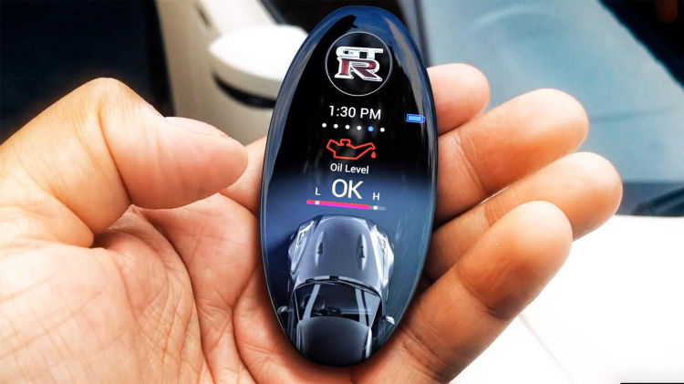 [Video] Lộ ý tưởng smartkey tuyệt đẹp của Nissan GT-R