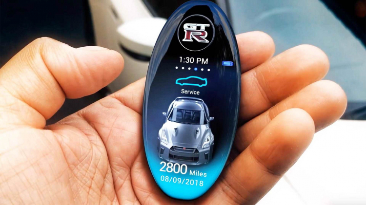 [Video] Lộ ý tưởng smartkey tuyệt đẹp của Nissan GT-R