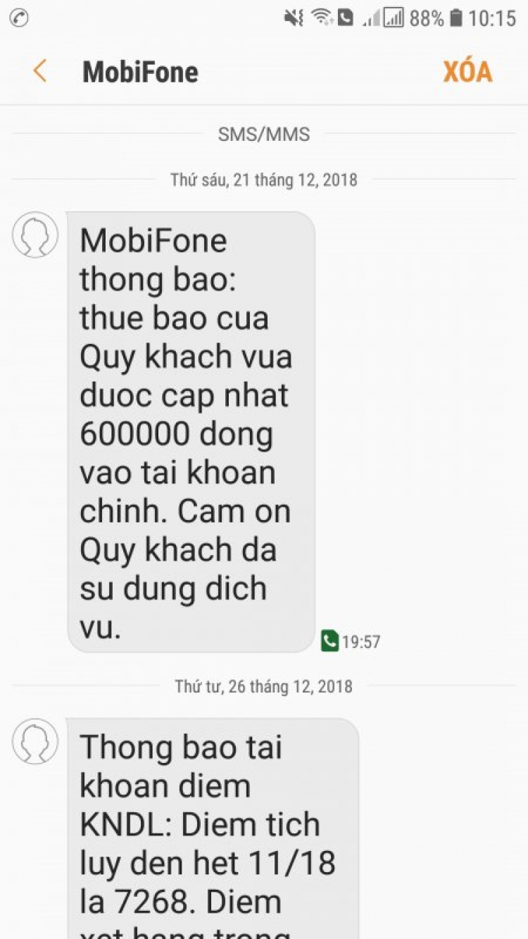 Dịch vụ ngu dốt của Mobifone