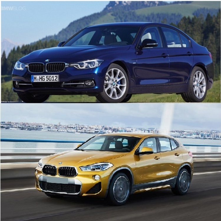 Cho chọn ae chọn xe BMW 320i hay BMW X2 M Sport mới ?