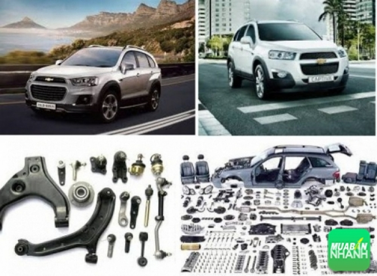 Tổng hợp các loại phụ tùng và đồ chơi cho xe Chevrolet Captiva từ 2007-2014