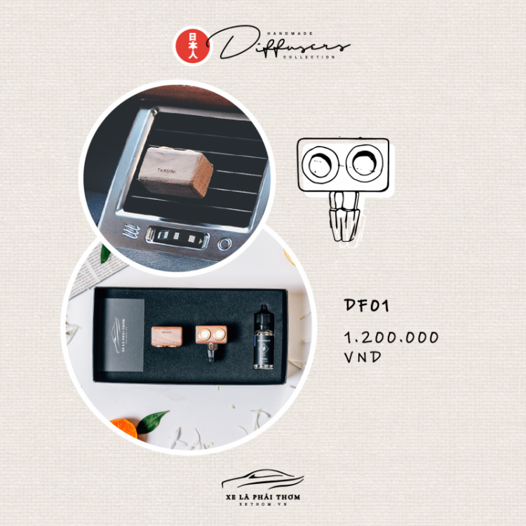 XETHOM.VN - Xe là phải thơm - LUXURY DIFFUSER CAR XETHOM.VN - Xe là phải thơm - LUXURY DIFFUSER CAR