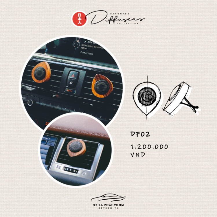 XETHOM.VN - Xe là phải thơm - LUXURY DIFFUSER CAR XETHOM.VN - Xe là phải thơm - LUXURY DIFFUSER CAR