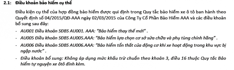 Xe ngập nước không phải do thủy kích - bảo hiểm từ lợi thành hại