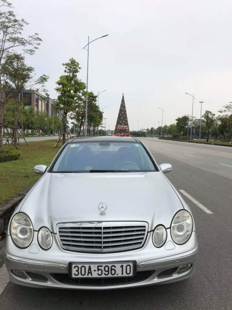 Lần đầu với Mercedes E280