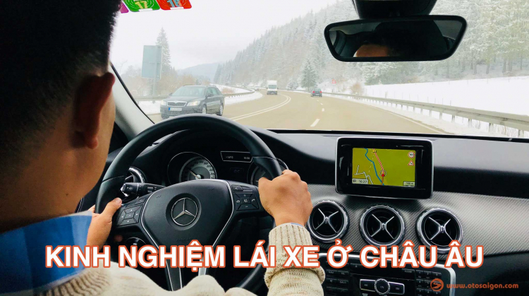 Chia sẻ chút kinh nghiệm thuê xe và tự lái ở châu Âu