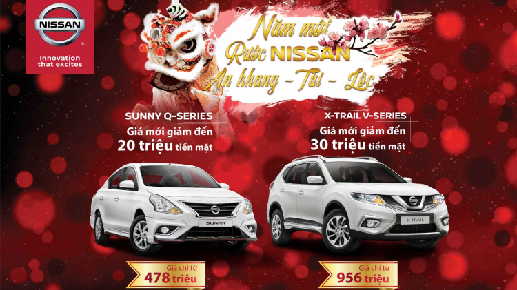 Nissan Việt Nam điều chỉnh giá bán lẻ; X-Trail từ 956 triệu và Sunny từ 478 triệu đồng