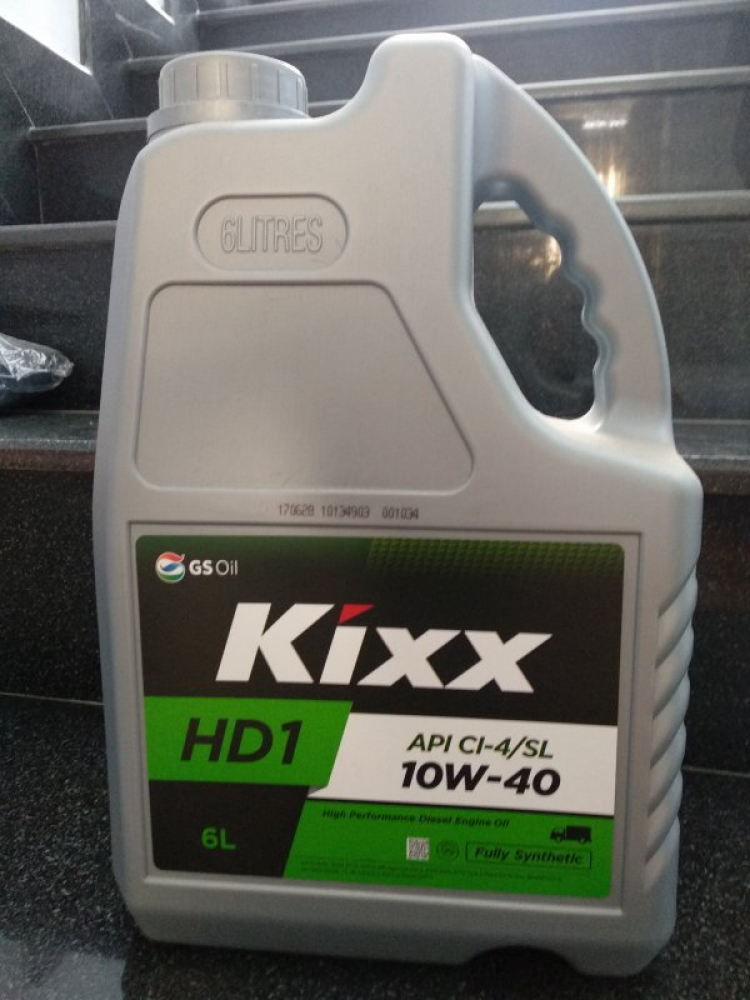 Đánh giá nhớt Kixx HD1