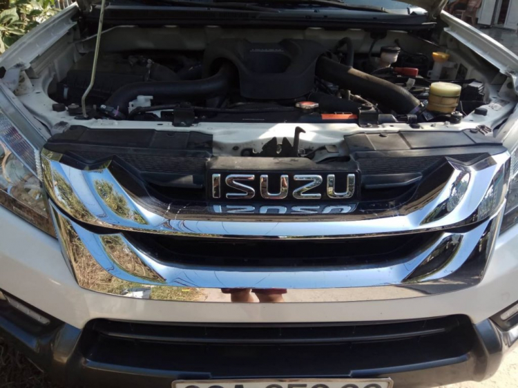 Isuzu Mux có ai bị mục thanh cản trước giống xe em không