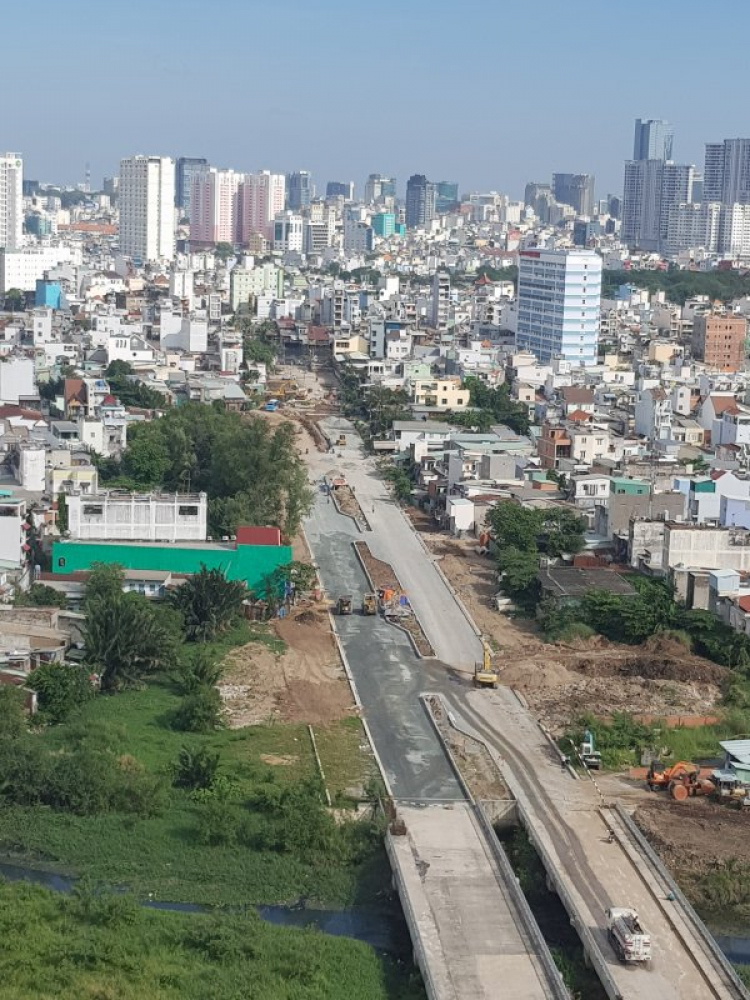 Tiến độ đường D1 nối KDC Himlam với Nguyễn Văn Linh Tiến độ đường D1 nối KDC Himlam với Nguyễn Văn Linh