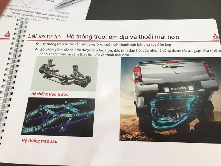 Em gửi Catalogue Mitsubishi Triton 2019 dành cho các bác ngâm cứu