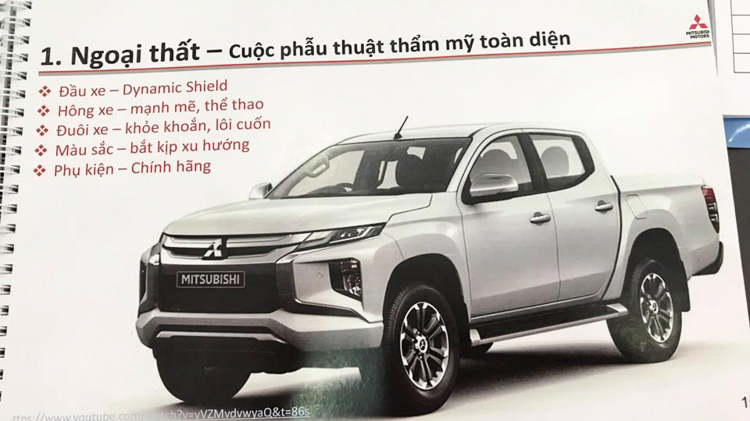 Em gửi Catalogue Mitsubishi Triton 2019 dành cho các bác ngâm cứu