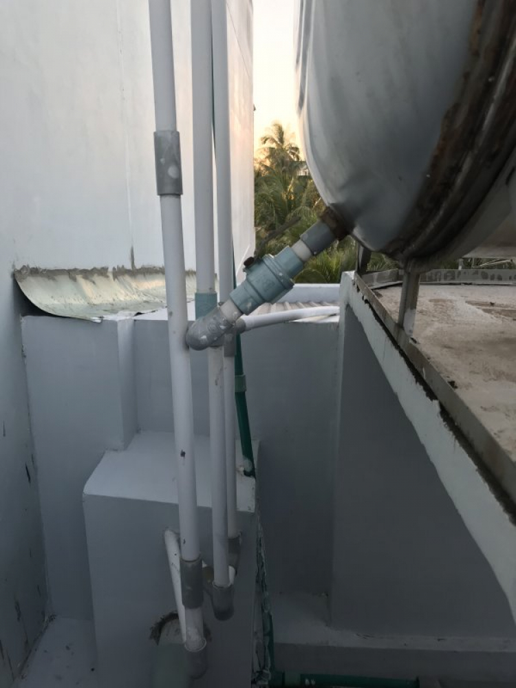 Lắp van nước một chiều Lắp van nước một chiều