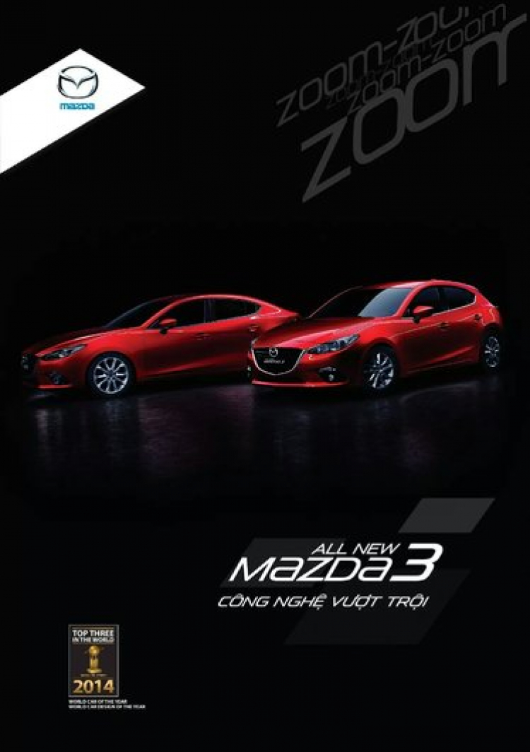 Mazda3 thế hệ mới chuẩn bị ra mắt Việt Nam