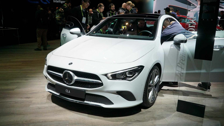 Ảnh thực tế Mercedes-Benz CLA 2020 thế hệ hoàn toàn mới tại Mỹ