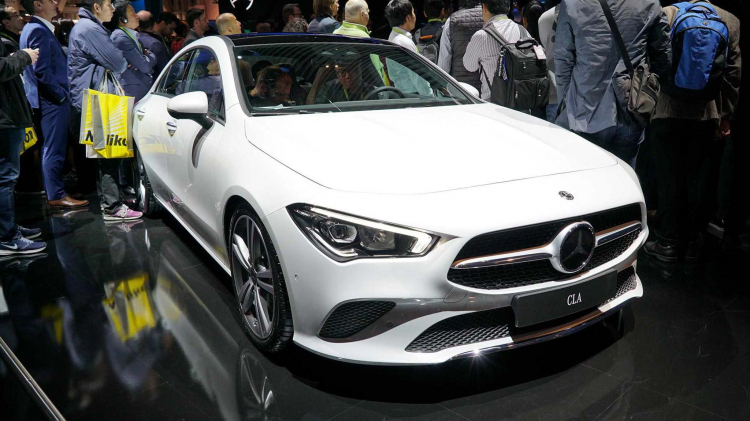 Ảnh thực tế Mercedes-Benz CLA 2020 thế hệ hoàn toàn mới tại Mỹ