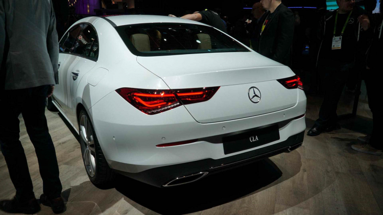 Ảnh thực tế Mercedes-Benz CLA 2020 thế hệ hoàn toàn mới tại Mỹ