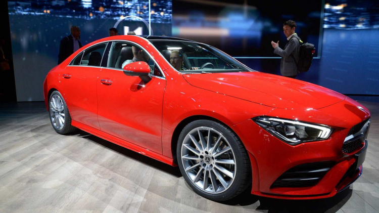 Ảnh thực tế Mercedes-Benz CLA 2020 thế hệ hoàn toàn mới tại Mỹ