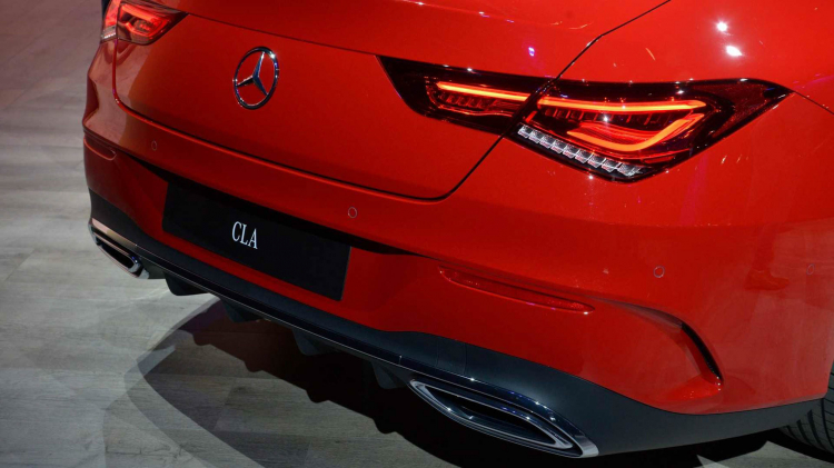 Ảnh thực tế Mercedes-Benz CLA 2020 thế hệ hoàn toàn mới tại Mỹ