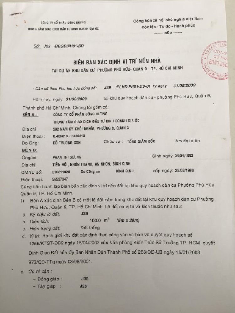 dự án Samsung land (Bưng Ông Thòan Q9) Chủ đầu tư xù nhà đầu tư góp vốn phân nền dự án Samsung land (Bưng Ông Thòan Q9) Chủ đầu tư xù nhà đầu tư góp vốn phân nền