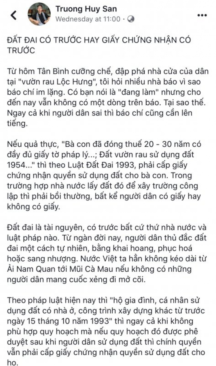 TP HCM cưỡng chế 112 nhà xây trên đất công TP HCM cưỡng chế 112 nhà xây trên đất công