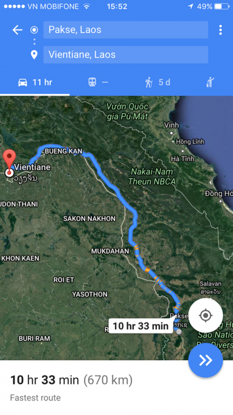 Một số trải nghiệm chuyến đi Lào 8 ngày khoảng 4000km