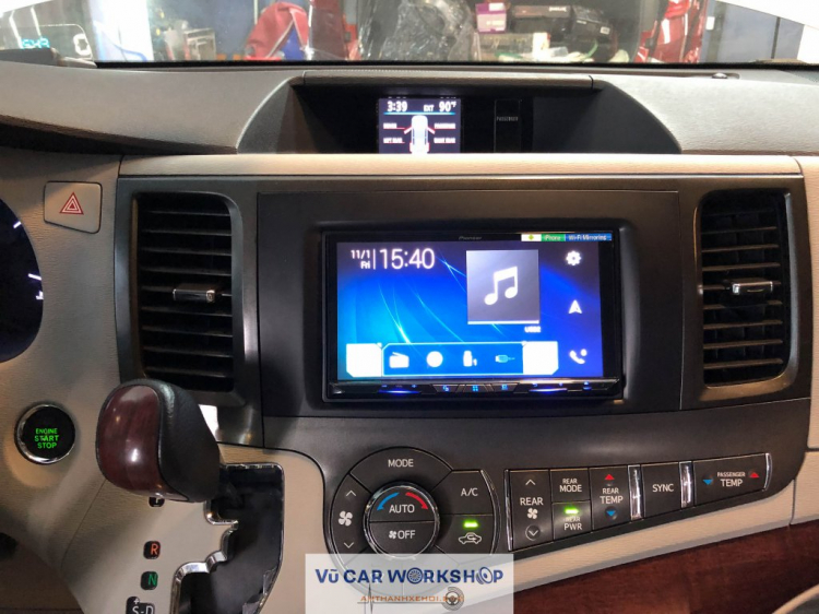 Độ âm thanh, cách âm và hệ thống giải trí cho Toyota Sienna
