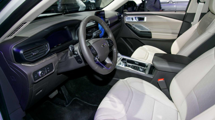 [NAIAS 2019] Ford Exlorer 2020 thế hệ mới trình diện tại Detroit Auto Show 2019; nội thất sang trọng