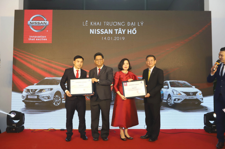 Nissan Việt Nam khai trương Đại lý 1S Nissan Tây Hồ