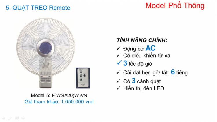 Đánh giá quạt đứng Toshiba F-LSD10 Đánh giá quạt đứng Toshiba F-LSD10