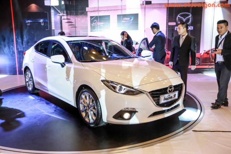 Mazda3 2015: Chi tiết trang bị trên các phiên bản