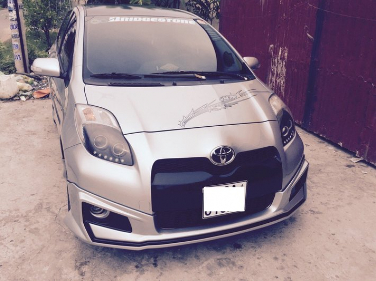 Body kit TRD Yaris 2013 - Mời các bác thưởng lãm ạ