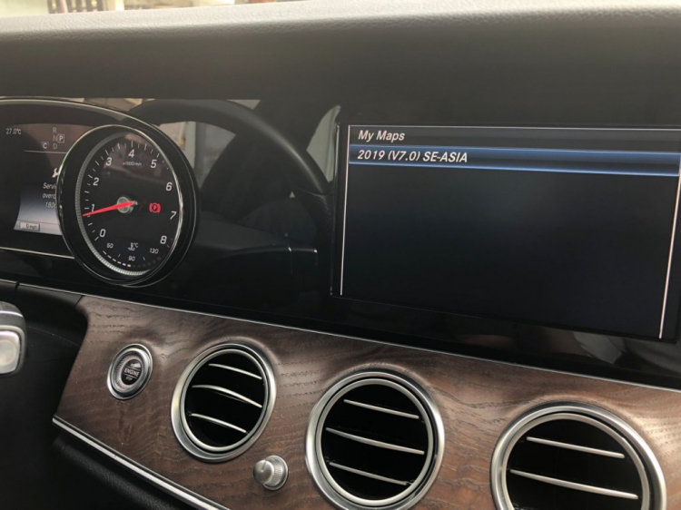 Nâng cấp APPLE Carplay cho xe Mercedes