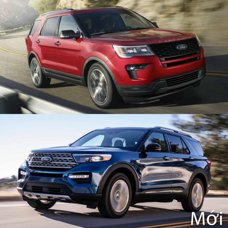 [THSS] So sánh Ford Explorer thế hệ cũ và mới; các bác thích đời nào?