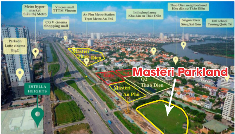 Cập nhật thông tin Masteri ParkLand (Masteri version 4)