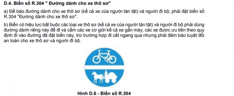 Hỏi luật: Người đi bộ có được phép đi vào làn xe thô sơ không?