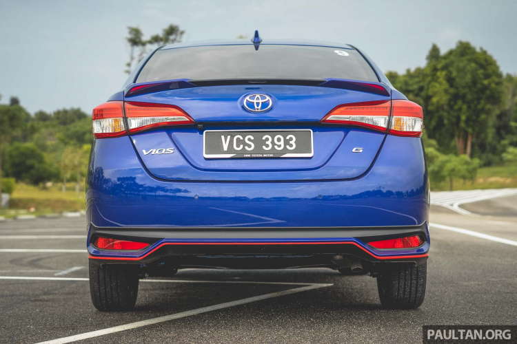 Xem trước Toyota Vios 2019 tại Malaysia; trang bị an toàn nhiều hơn