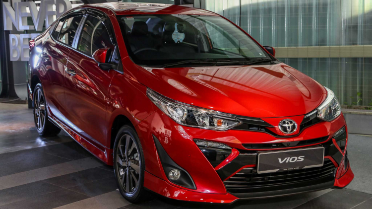 Xem trước Toyota Vios 2019 tại Malaysia; trang bị an toàn nhiều hơn