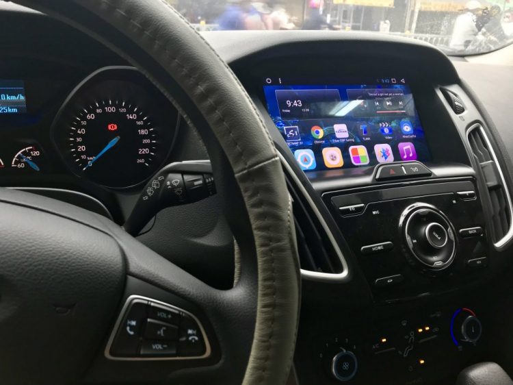 Thông báo "lạ" trên DVD của xe Ford Focus Trend 2018 Thông báo "lạ" trên DVD của xe Ford Focus Trend 2018