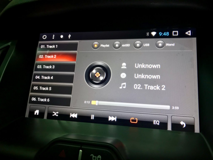 Thông báo "lạ" trên DVD của xe Ford Focus Trend 2018 Thông báo "lạ" trên DVD của xe Ford Focus Trend 2018