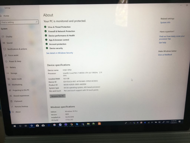 Laptop Dell latitude