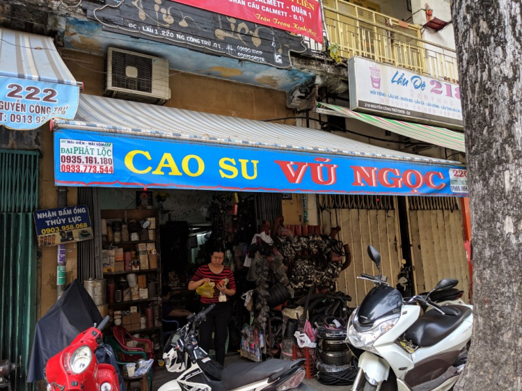 Tiện phốt cao su