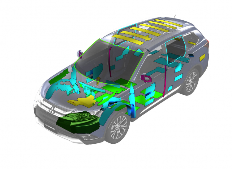 Mitsubishi Outlander – Giá trị của sự tĩnh lặng