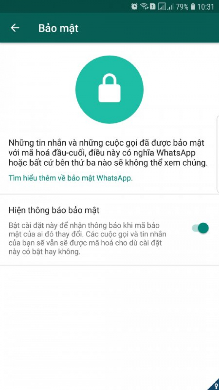 Whatapps bảo mật thế nào?