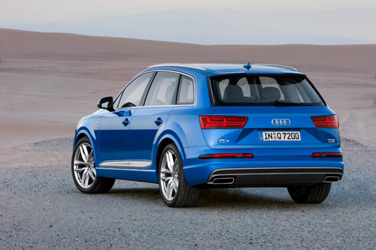 Audi công bố hình ảnh đầu tiên Q7 thế hệ mới