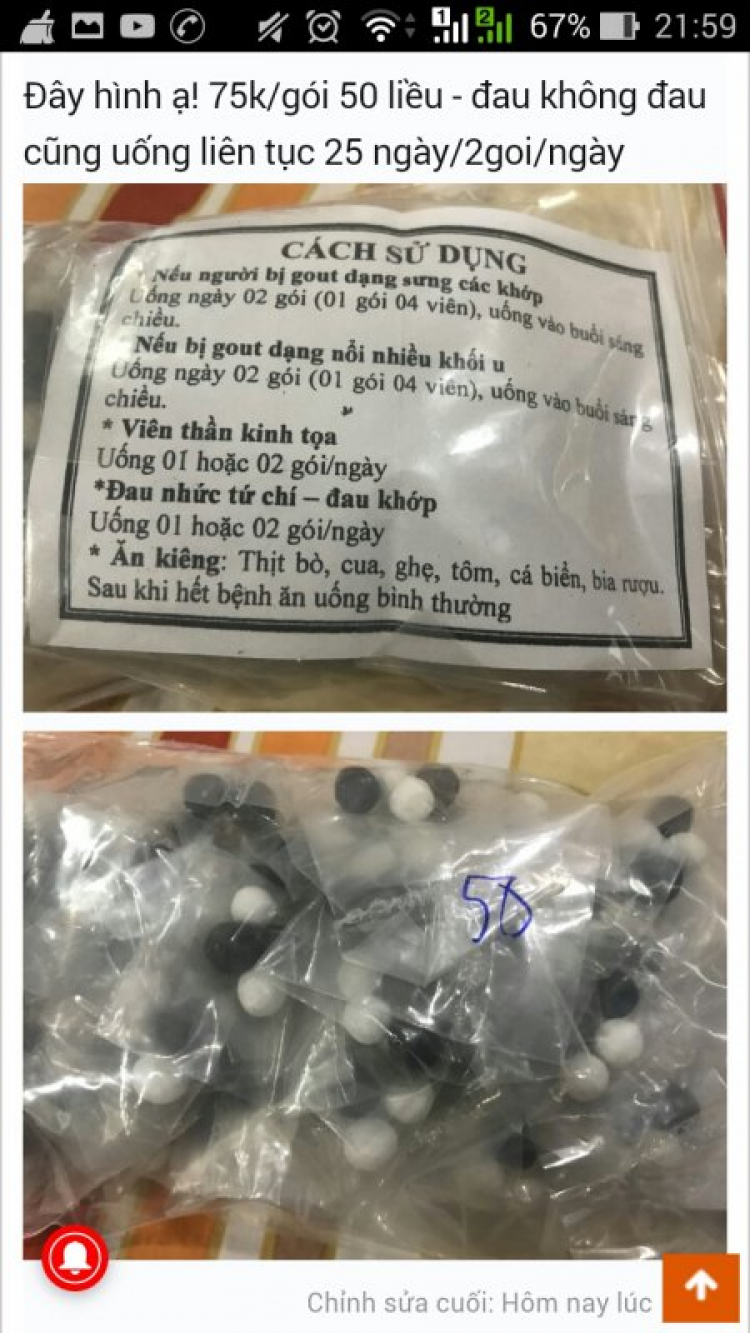 Trợ giúp điều trị bệnh Gout Trợ giúp điều trị bệnh Gout