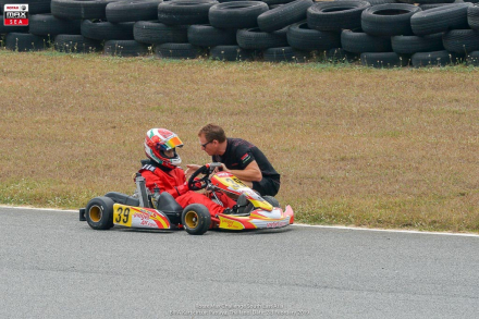 Doug Pham - tay đua Go-kart 11 tuổi xuất sắc giành hạng 4 tại giải đua ở Thái Lan